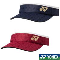 《送料無料》2024年1月下旬発売　YONEX　ウィメンズ　サンバイザー　40101　ヨネックス　キャップ・バイザー | PTENNIS