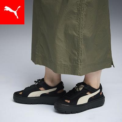 【最安値】Puma プラットフォームスニーカー ベージュ/ブラック 楽天市場】puma プラットフォームの通販