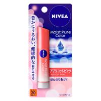 ☆メール便・送料無料☆ニベア モイストピュアカラーリップ アプリコットピンク(3.5g) 代引き不可 | ひまわり ヤフーショッピング店