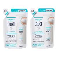 ●2個セット・メール便●数量限定！花王 キュレル 潤浸保湿 泡洗顔料 ［つめかえ用］ 【医薬部外品】130ml | ひまわり ヤフーショッピング店