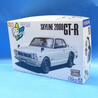 楽プラ 01-WH KPGC10 スカイラインHT 2000GT-R 1971 ホワイト 1/24 | プラセン