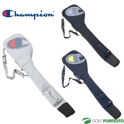 Champion ゴルフクラブバッグ C3-VG711B ボールケースセット Amazon | [チャンピオン] クラブケース ビッグロゴ ゴルフ C3