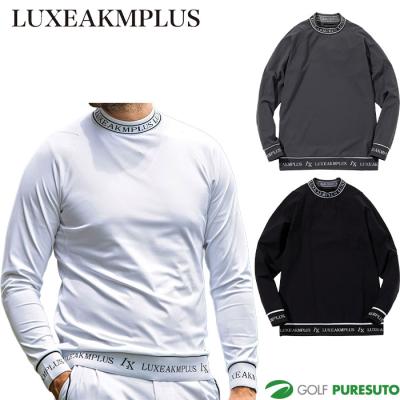 リュクスエイケイエムプラス ゴルフ ヘムライン ロング Tシャツ LAT25010 ゴルフウェア メンズ トップス 2025年秋冬モデル LUXEAKMPLUS GOLF LUXE AKM PLUS リュクスエイケイエムプラス ゴルフ ヘムライン ロング