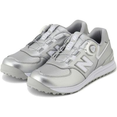 ニューバランスゴルフ ゴルフシューズ シルバー系 楽天市場】NEW BALANCE ニューバランス ゴルフシューズ シルバー