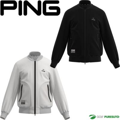 PING ジップアップジャケットXL 黒 新品未使用 PING ゴルフ メンズジャケット（ジップ、ボタン：ジップアップ