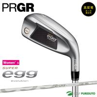 レディース プロギア SUPER egg アイアン 5本セット #7-A 2024年モデル オリジナルカーボンシャフト  PRGR スーパー エッグ | ゴルフ プレスト