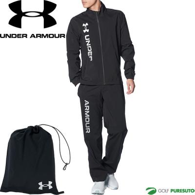 Under Armour ゴルフ　レインウェアセット M ブラック/グレー アンダーアーマー公式】 UAストーム パッカブル レインスーツ
