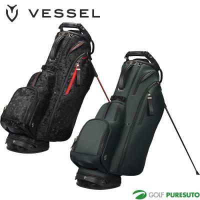 VESSEL（スポーツ） ゴルフ用バッグ（色：ブラック系）｜ゴルフ