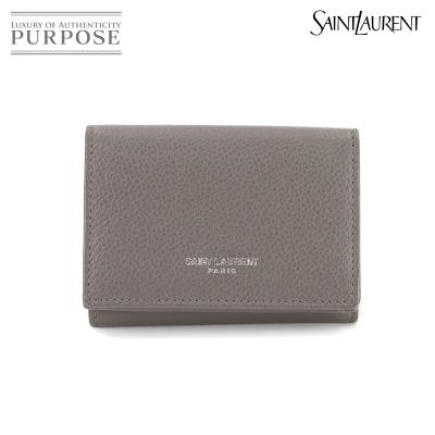 美品⭐️SAINT LAURENT イヴ・サンローラン三つ折り財布 イヴ・サンローラン 三つ折り財布 レディース YVES SAINT