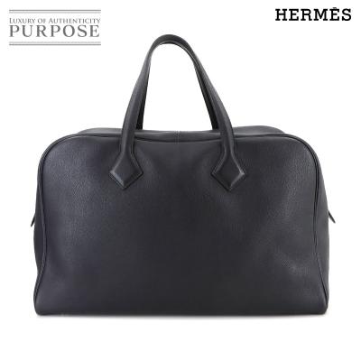エルメス HERMÈS ヴィクトリア 35 バッグ ブラック □L 新品同様 エルメス HERMÈS ヴィクトリア 35 バッグ ブラック □L 新品同様