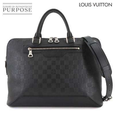 【七福神】LOUIS VUITTON ブラック ビジネスバッグ メンズ すべてのメンズ バッグ - ビジネスバッグ｜ルイ