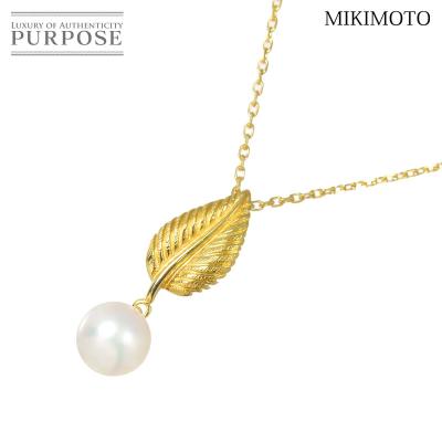MIKIMOTO　ミキモト　極上良質天然アコヤ本真珠ペンダントトップ　K14 MIKIMOTO/ミキモト】 リボンモチーフ アコヤ真珠 7.0mm