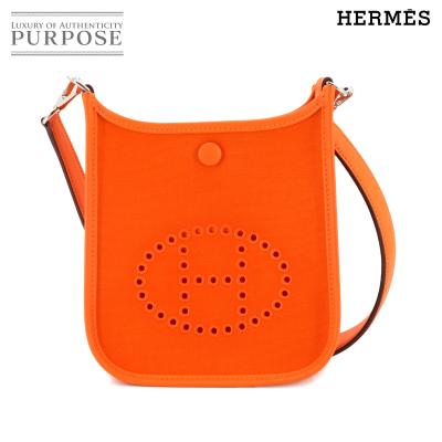 HERMES レディースショルダーバッグ（バッグ、小物素材：帆布、布製