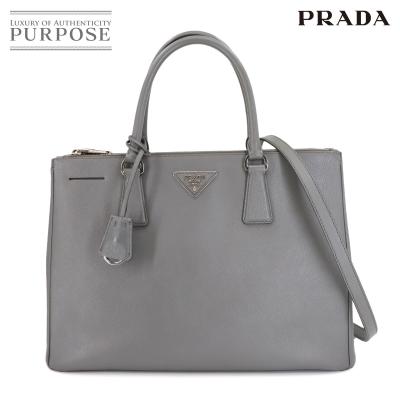⭐︎美品⭐︎PRADA サフィアーノレザー ショルダーバッグ グレー プラダ サフィアーノ バッグ グレーのおすすめ人気商品一覧 通販