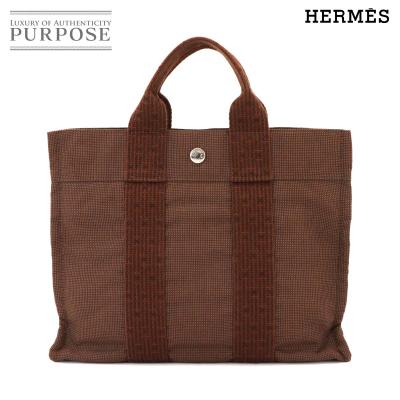 HERMES レディースバッグ（バッグ、小物素材：帆布、布製
