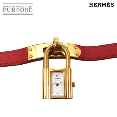 稼働品　エルメス　ケリー　ウォッチ　　赤　レッド Hermes Kelly エルメス/ケリーウォッチ/レッドダイヤル/Hermes/Kelly Cadenas/Red
