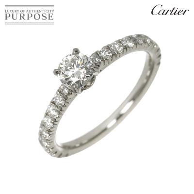 【KIRA】Cartier リング プラチナ 0.21カラット カルティエ（リング素材：プラチナ）のおすすめ人気商品一覧 通販