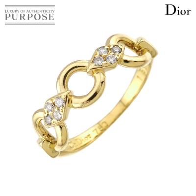 Christian Dior リング、指輪（石素材：ダイヤモンド）｜レディース