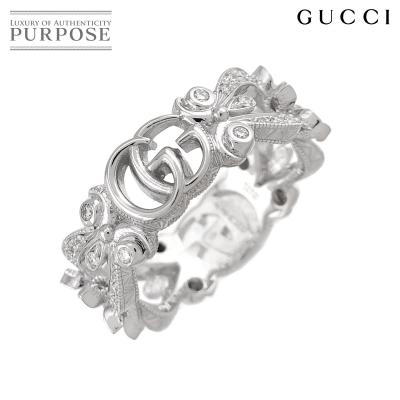 GUCCI リング、指輪（リング素材：ホワイトゴールド）｜レディース