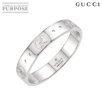 GUCCI リング、指輪（リング素材：ホワイトゴールド）｜レディース