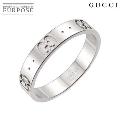 GUCCI リング、指輪（リング素材：ホワイトゴールド）｜レディース