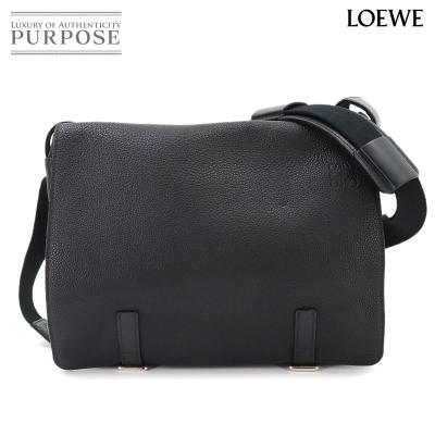 希少モデル ロエベ ショルダーバッグ レザー ブラック メンズ ワンショルダー LOEWE メンズショルダーバッグ｜バッグ｜ファッション おすすめ人気