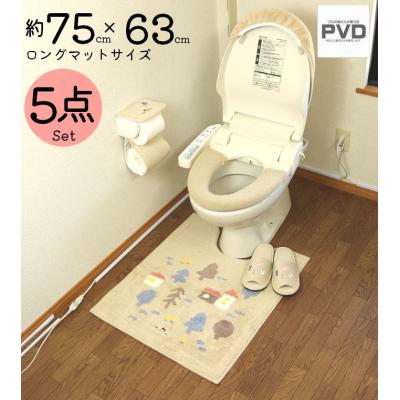 トイレカバーセット（柄：建物）のおすすめ人気商品一覧 通販 - Yahoo