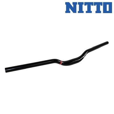 NITTO b801（自転車 フラット、ライザーバー）（色：ブラック系