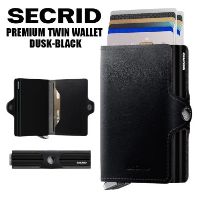 新品 未使用 SEGRID セクリッド 二つ折り財布 ブラック スリムウォレット SECRID セクリッド M/MINI OPTICAL miniwallet ミニウォレット