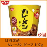 日清食品 日清 カレーメシ ビーフ 107g ×6個 | クイックファクトリーアネックス