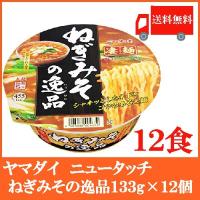カップ麺 ニュータッチ 凄麺 ねぎみその逸品 133g ×12個 送料無料 | クイックファクトリーアネックス