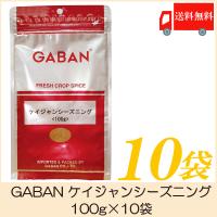 ギャバン スパイス GABAN ケイジャンシーズニング 100g×10袋 送料無料 | クイックファクトリー
