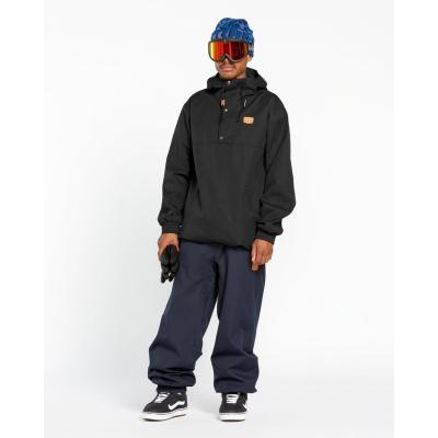Ｓ　ボルコム　スキーウエア　上下　ブラック×ベージュ VOLCOM スノーボード ウエア（サイズ（S/M/L）：～SS(XS