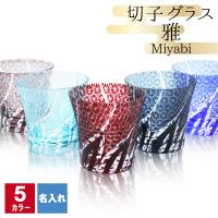 切子 キリコ 名入れ 切子グラス シングル 切り子 ロックグラス  冷酒 焼酎 水割り 祝い 誕生日 還暦 還暦祝い プレゼント 記念 定年 退職 卒業