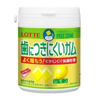 ロッテ 歯につきにくいガム(レモン)ボトル 138g 1 個 | アールストリート