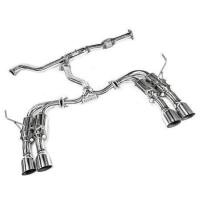 Invidia インビディア マフラー WRX STI VAB ジェミニR400 Invidia Gemini R400 Titanium Quad Tip Exhaust 2015-2021 WRX