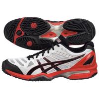 アシックス テニスシューズ レッド 26.5 アシックス テニスシューズ レッド 26.5 ASICS テニスシューズ