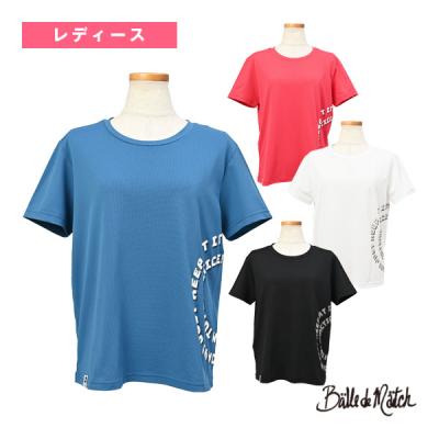 バルデマッチ ダークブルー プリント柄 テニススコートMサイズ