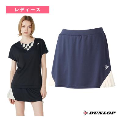 DUNLOP　DAK-2593W　2025秋冬新作　テニス　ネイビースカート S DUNLOP DAK-2593W 2025秋冬新作 テニス ネイビースカート S