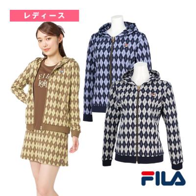 FILA テニスウェア フルジップアップパーカー M 長袖 フィラ ウェア FILA テニス ウォームアップウエア（袖タイプ：長袖）｜ウエア