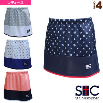 【St.Christopher】美品テニスウェアスカート ❤*❤様 St.Christopherスカート付きテニスウェア ホワイト