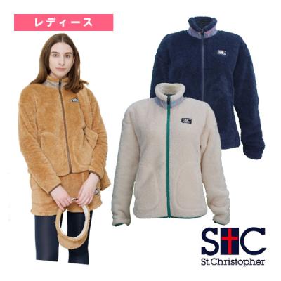 SHC セントクリストファー レディースフリースジャケット St.Christopher テニス ウォームアップウエア｜ウエア｜テニス