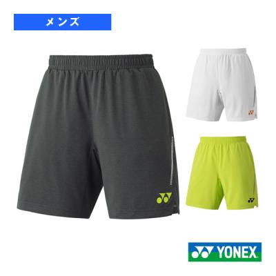 YONEX バドミントンパンツ L ブラック/グリーン 楽天市場】ヨネックス ハーフパンツ（カラーグリーン）（スポーツ
