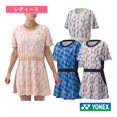 かえるです！【美品】YONEX レディーステニス ワンピース Mサイズ かえるです！【美品】YONEX レディーステニス ワンピース M