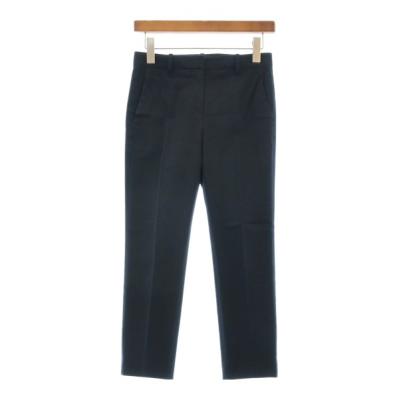 極美品♡theory ノーカラージャケット　テーパードパンツ　セットアップ　黒 極美品♡theory ノーカラージャケット テーパードパンツ