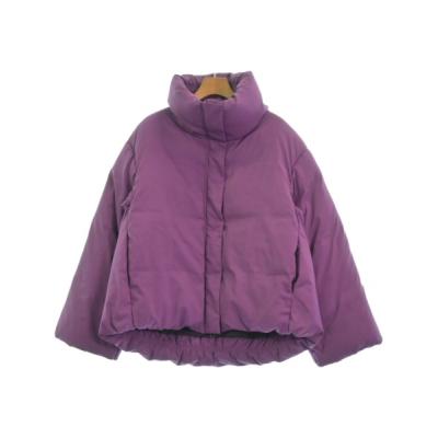 LANVIN SPORT ダウンジャケット フード付き 40 紫 LANVIN SPORT ダウンジャケット フード付き 40 紫 ランバン