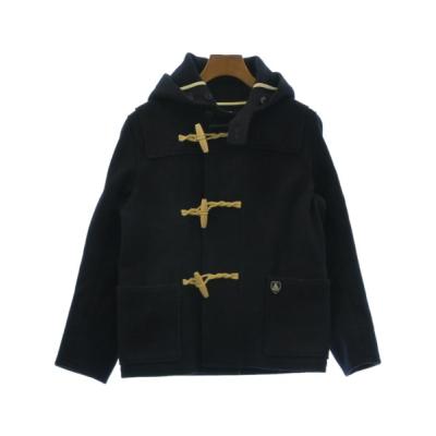 極美品✨オーシバル　ジーロンラムショートダッフルコート　ネイビー 極美品✨オーシバル ジーロンラムショートダッフルコート