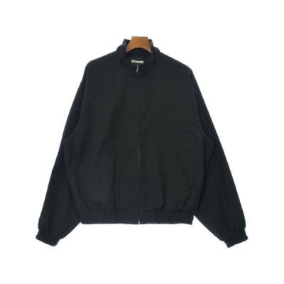 【タグ付き/未使用品】AURALEE フーディー ブルゾン ブラック オーラリー ブルゾン（メンズコート、ジャケット