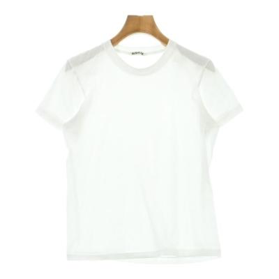 【最終値下げ　新品未使用】AURALEE☆ロンT☆3☆白 auralee（レディースTシャツ、カットソー）（色：ホワイト系