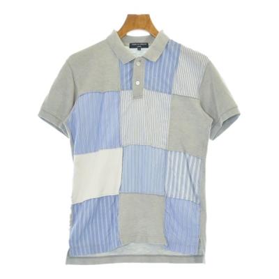 COMME des GARÇONS HOMME サテンドッキングポロシャツ PLAY COMME des GARCONS(プレイコムデギャルソン) ポロシャツ AX